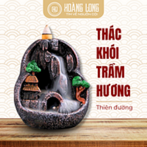 Thác khói Trầm Hương Hoàng Long - Thác khói Thiên Đường